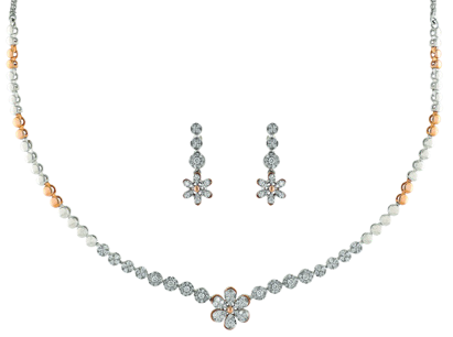Diamond Necklace Set